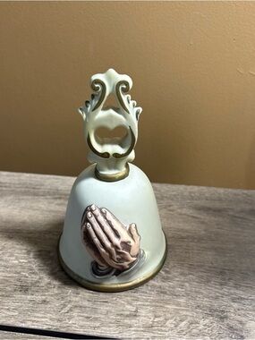Homco Prayer Hands Bell  2B